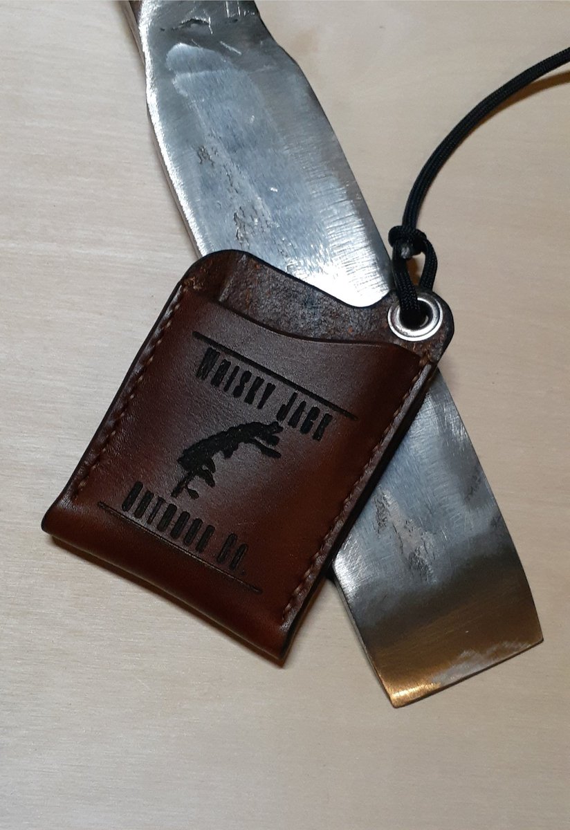 These chisel heads are flying out the door fast!  We are producing these in small batches so if one is on your wish list make sure your name is on our order list to avoid delays!

#whiskyjackoutdoorco #icechisel #coldsteel #leather #wintercamping #lovewinter #wintertrekking