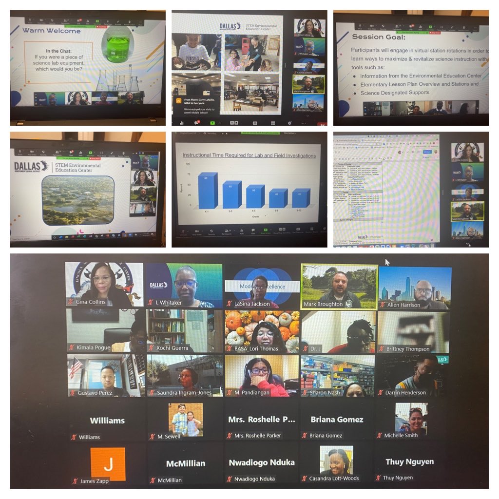 ⁦<a href="/ILCsDallasISD/">ILCsDallasISD</a>⁩ Science ILCs and ⁦<a href="/disdeec/">Environmental Center</a>⁩ partnered for a dynamic CIC Summit Session. Thank you to our Science CICs for leading the important work of scientific literacy at campuses! #DallasISDCICSummit ⁦<a href="/ogriv_ytterp/">Gina C.🦄💫💕</a>⁩ LaSina Jackson and Allen Harrison