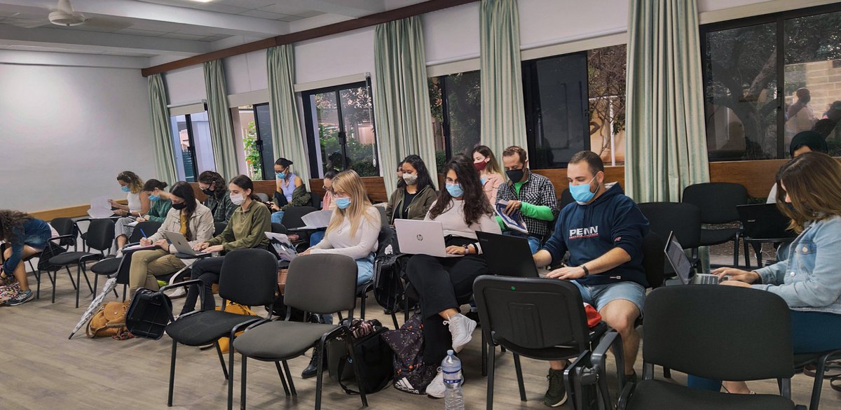 Week 3 of our MA in Translation and Terminology at the University of Malta. # 21-22 edition # new student cohort # # international # multilingual # Monday afternoons # Approaches to audiovisual translation @SergioPortelli <a href="/ClaudineBorg1/">Claudine Borg</a> <a href="/EynaudEynaud/">Joseph Eynaud</a>