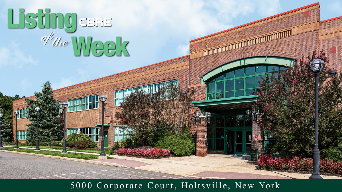 IGTriSuburbanIP's tweet photo. EXCELLENT ACCESSIBILITY — Situated only 4 minutes from Exit 62 of the Long Island Expressway (I-495), 7 minutes from Sunrise Highway, and less than 15 minutes from Long Island MacArthur Airport. Contact Steven Bardsley at 203-352-8944 @CBRE.us/IGTristate @JNeuer19 https://t.co/gNQEB1Oihk