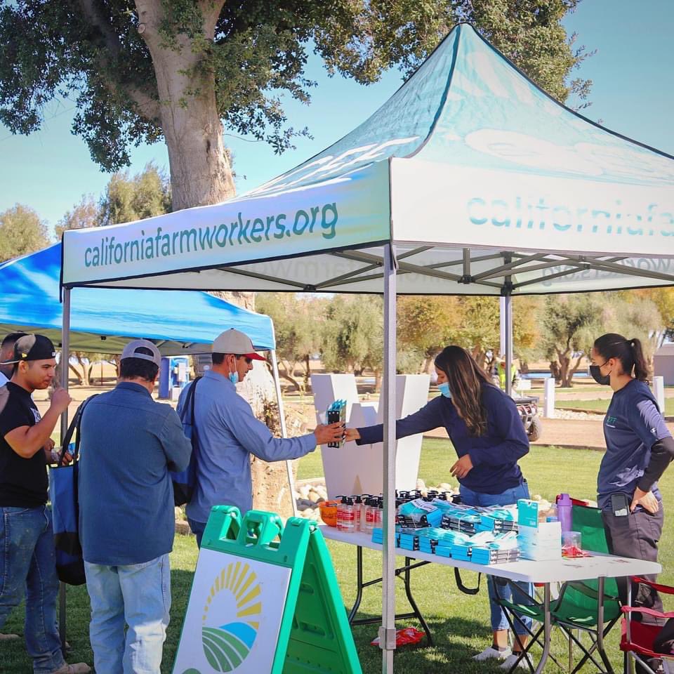 With Halloween being one week away you’ll find us handing out PPE and informational resources regarding the COVID-19 vaccine and booster to farmworkers and community members of Huron. #cff