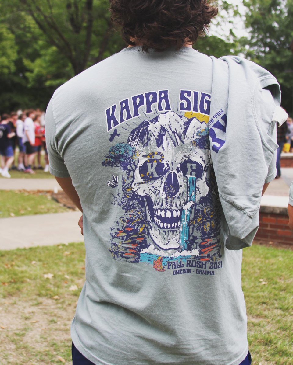 KappaSigmaATU's tweet photo. Want a fall bid day shirt? Shoot us a DM with your size, and if we have any remaining we will get one to you. https://t.co/DphIbTmAhG