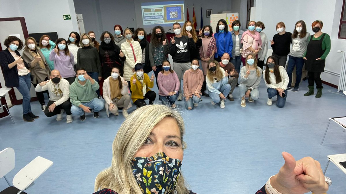 maestrocarlosef's tweet photo. Acabada la formación sobre #ABP en @CTIFMadridCap GRACIAS a la confianza de @pilar_avilag que contó conmigo para esta aventura, GRACIAS a vosotr@s por asistir y unir nuestros caminos abordando un tema tan importante para crear aprendizajes significativos. Ahora es vuestro momento https://t.co/tmqGqv9oCx