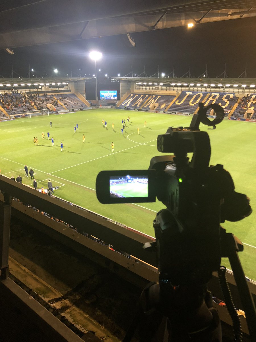 Happy 10th birthday to SUFCtv 🥳 Started off at home to Salisbury now we’re in @SkyBetLeagueTwo leading @ColU_Official 2-1 at half time. Been a crazy journey but we’ve loved every minute of it. Thank you too everyone for your support. COME ON YOU U’s 💛🤎