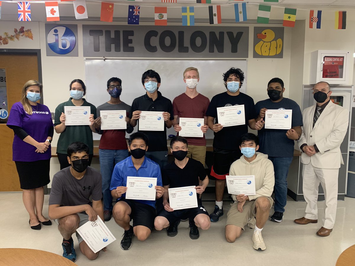 WHSIB's tweet photo. Today we celebrated our first IB Learner Profile Students of the Month. Student who exhibit the traits Knowledgeable and Inquirers were selected by the teaching faculty and their peers. Great job!  We’re proud of you!

#wetswoodib #gowood #iblearnerprofile #studentsofthemonth https://t.co/h7NUm6CB6h