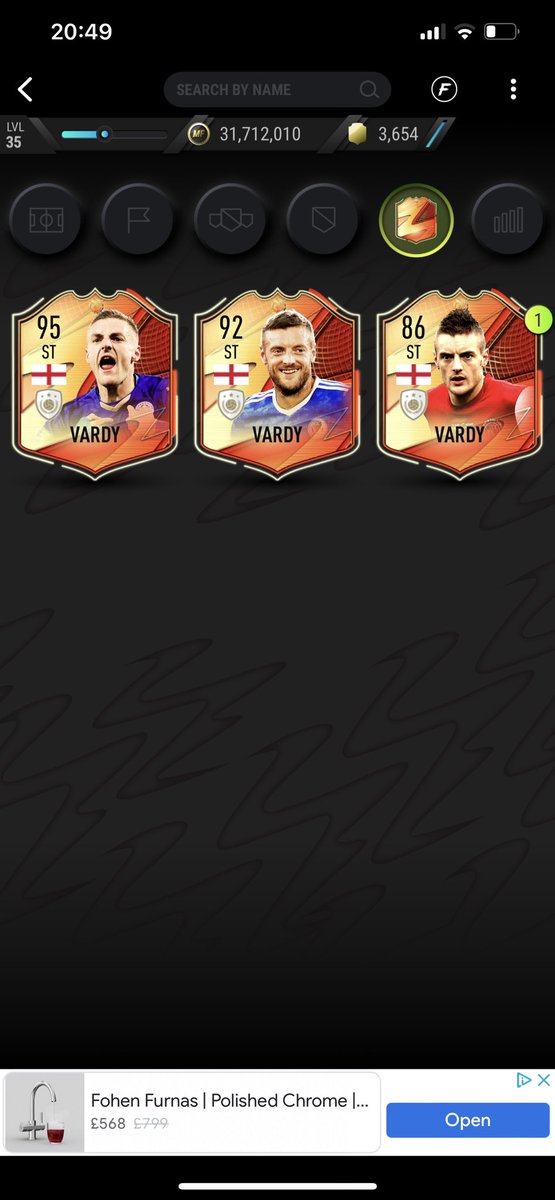 MadfutJ's tweet photo. Open for offers #Madfut #Vardy https://t.co/lrTlBobIXc