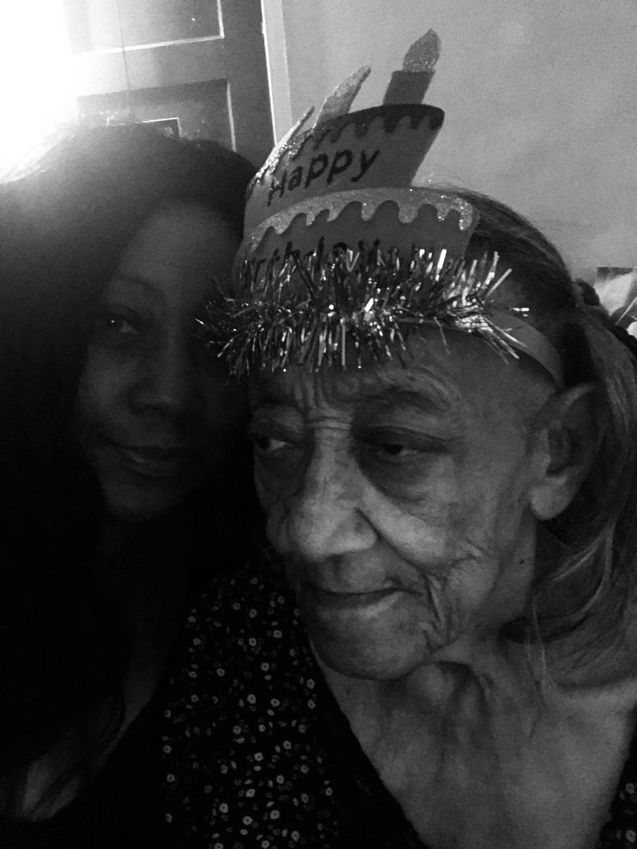 missmonicany's tweet image. My Bestfriend turned 89 this month 🥰 my grandmother #greyprojects