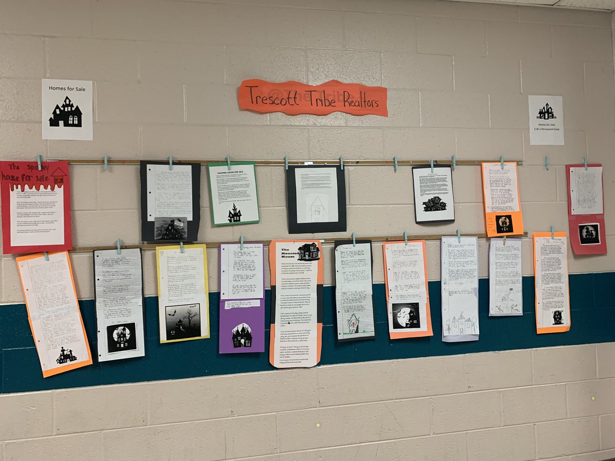dtrescott2626's tweet photo. Trescott Tribe Realtors. Do we have a deal for you! Persuasive essays and pictures of homes for sale. Homes include a few ghosts, goblins, talking floors, sideways staircases and many extras. Let us know if you are interested! @tribetreaures @RobCoSchools @CESRobCo https://t.co/N5YL3u9ZDs