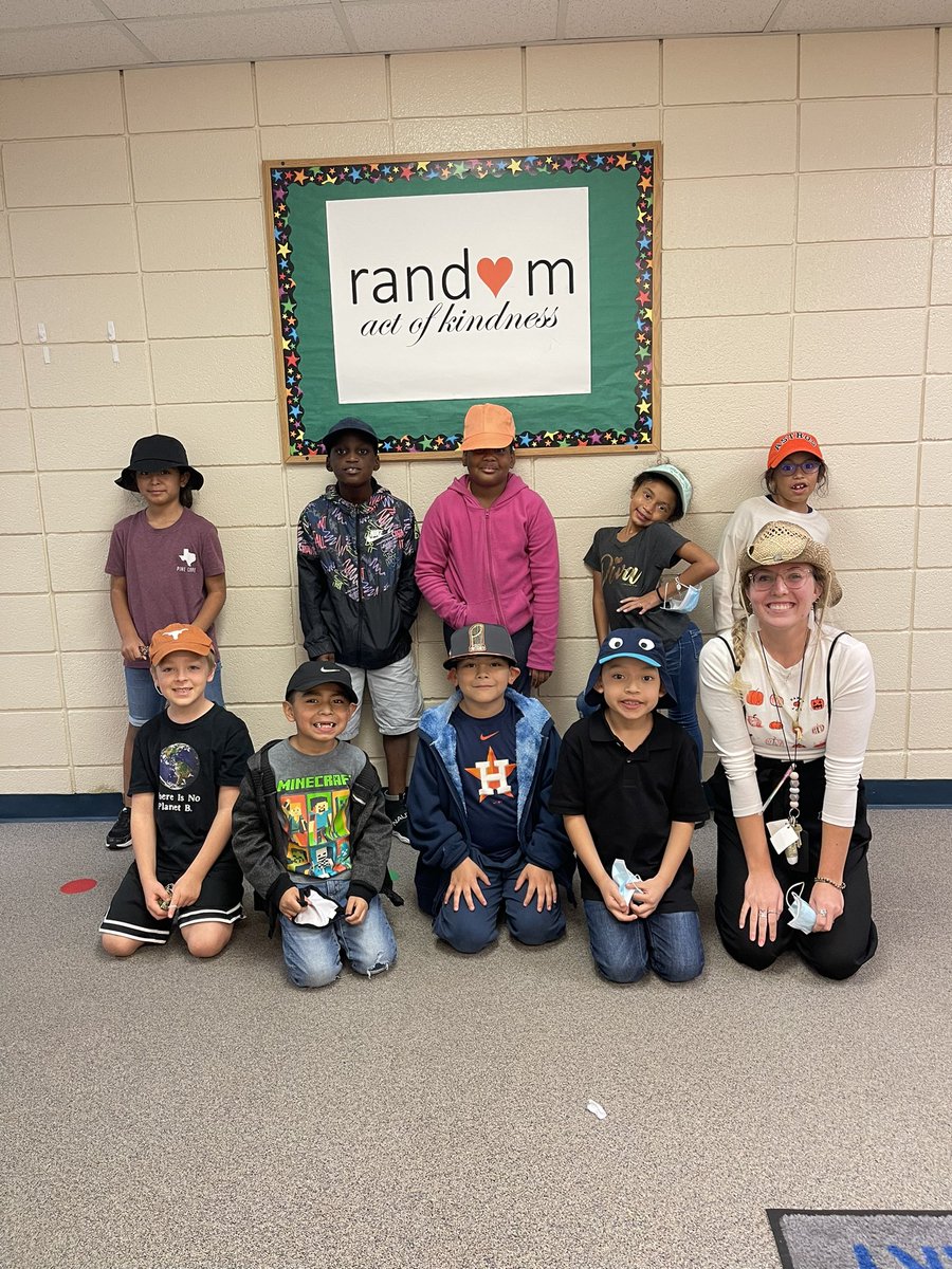 Red Ribbon Week!! Hat day yay! <a href="/HumbleISD_NBE/">North Bend Elementary</a>