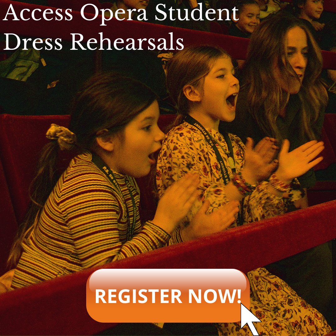MetOperaGuild's tweet photo. We are so thrilled to announce our Spring 2022 Access Opera Final Dress Rehearsal offerings for students! Registration is now open - visit https://t.co/ESrqZNdN3f for more info and to sign your school up for a life-changing experience at the opera!
#OperaEd #ArtsEd https://t.co/vPBPgLoDQC