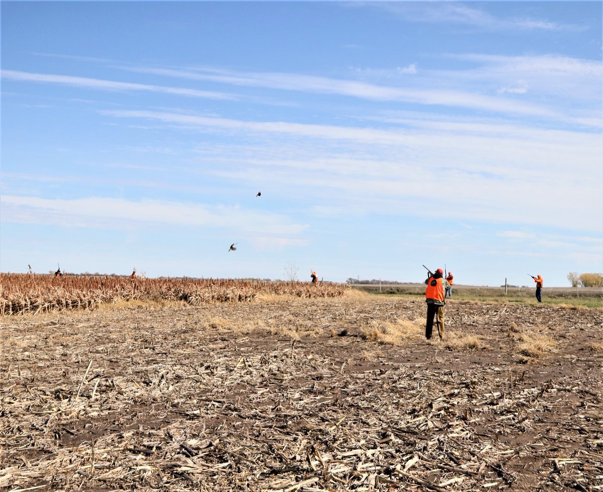 sdgoed's tweet photo. We are so proud to have been a partner with @southdakota and @SDGameFishParks on this year's annual pheasant hunt! 🙌A great time was had by all who attended. We can't wait for next year's event! ❤️ #sdgoed #sdopenforbusiness #hifromsd #pheasanthunting https://t.co/nrNnF7TQfa
