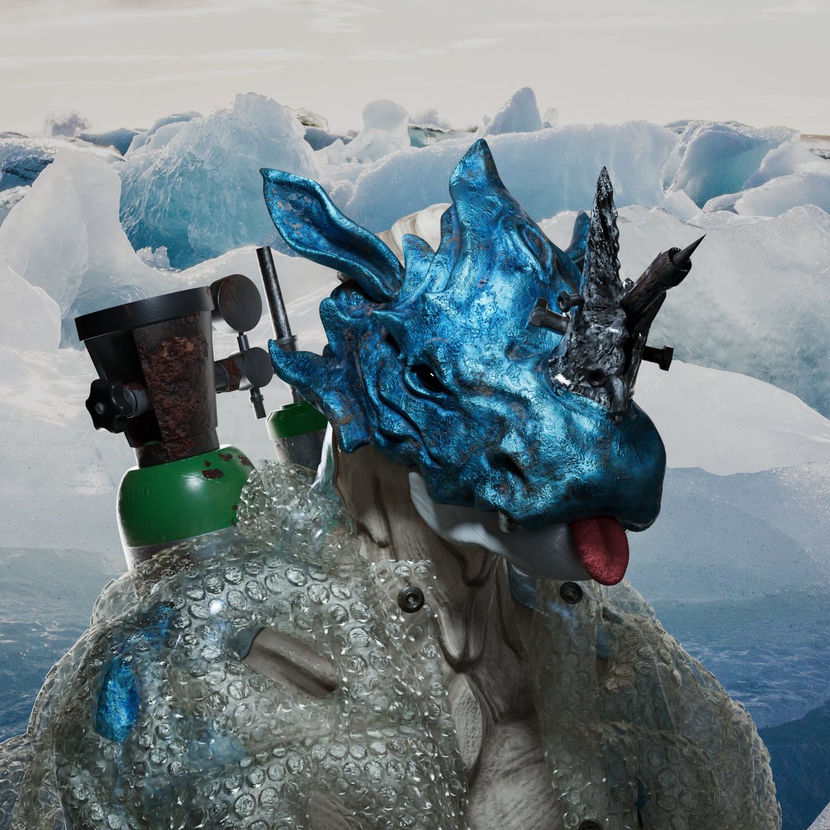 wastedwild_'s tweet photo. 👀LOOKS RARE
Wasted Wildlings are both victims &amp; deities in a quasi-dystopian world that has become intolerable for pure biological organisms..🦏🤖👽

Enter the giveaway for a Wasted Wildling:
1⃣ Follow @wastedwild_ 
2⃣ Like &amp; RT
3⃣ Tag 3 friends &amp; comment #WAWI

📢Ends on 10/29! https://t.co/klFplXZqNQ