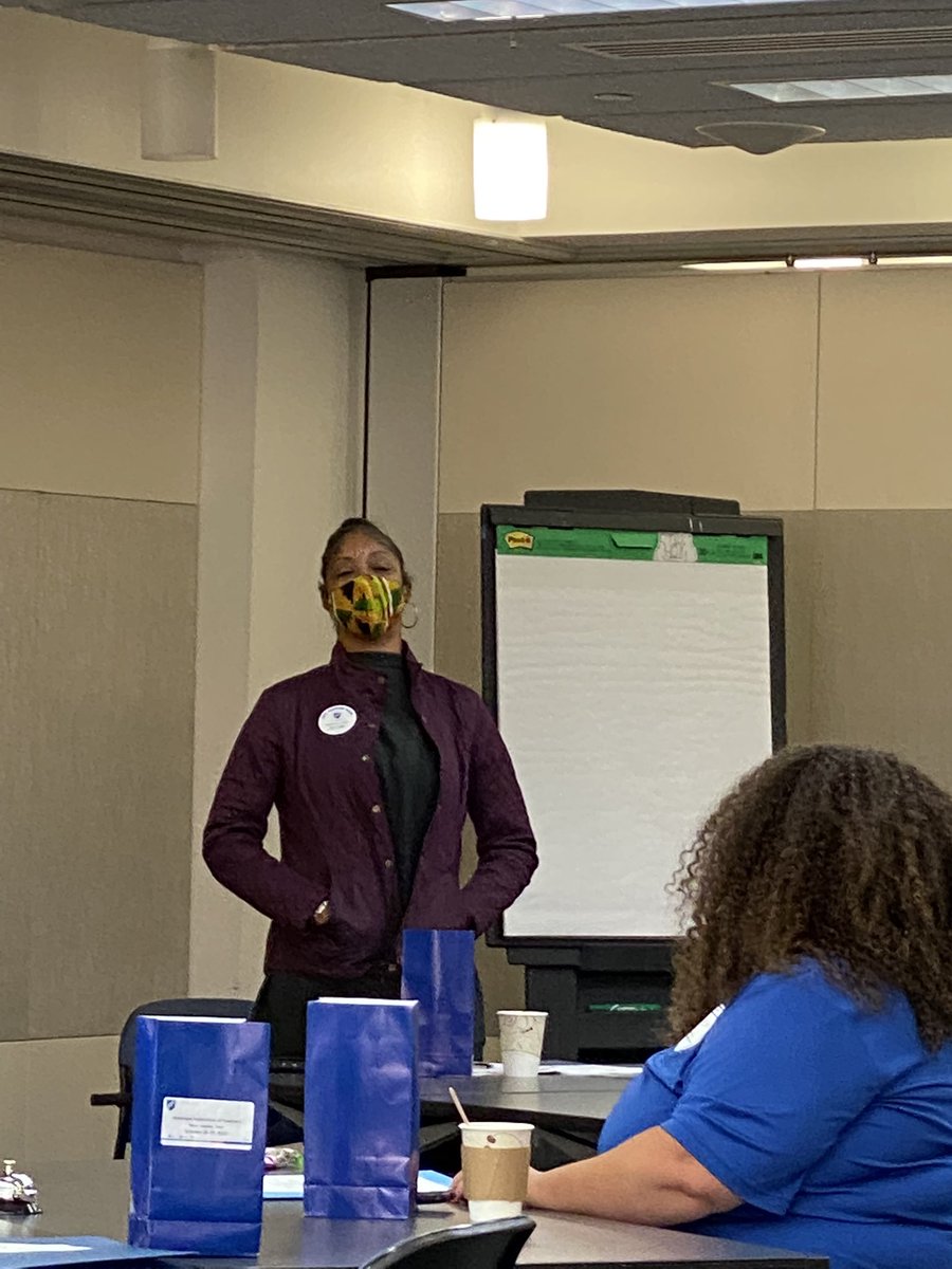 AFTEVPDeJesus's tweet photo. .@AFTunion hosting the 3rd in-person #AFTLeaderTour. Welcoming 12 new local leaders  to the wonderful and supportive AFT Family! #AFTStrong #WeAreOne @fedingram https://t.co/03UP8a4mlj
