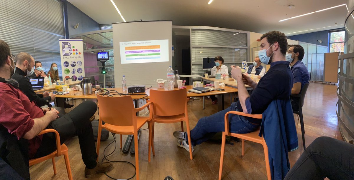 Première rencontre des Labs <a href="/APHP/">Assistance Publique – Hôpitaux de Paris (AP-HP)</a> cet après-midi au Broca Living Lab ! 
Partage d’expériences et mutualisation des connaissances 🧠💡✍🏼
Merci pour ces échanges riches et instructifs 
#fablabhospitalier #livinglab #santé #innovation #parcourssoignant #parcourspatient #hopital