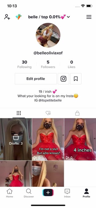 Follow my new TikTok @belleoliviaxof and comment like on my videos and I&rsquo;ll send a surprise to your dms😈<a class="tags" target="_blank" title="On Twitter" href="/?out=eyJ0eXAiOiJKV1QiLCJhbGciOiJIUzUxMiJ9.eyJpYXQiOjE3MjA3NjA4ODksImlzcyI6InR3cG9ybnN0YXJzLmNvbSIsIm5iZiI6MTcyMDc2MDg4OSwiZXhwIjoxNzUyMjk2ODg5LCJyZWRpcmVjdF91cmwiOiJodHRwczovL3R3aXR0ZXIuY29tL2JlbGxlb2xpdmlheG9mIn0.S4kfhALPuATaeBcY9KFseLoidIWZqUDoKYJbjvYlluWpjVlvkqyWrnDaLvq5UDuI7xz8SztexbnhgHI2dHi35Q">@belleoliviaxof</a><a href="/tag/find"class="tags"><span>#find</span></a>