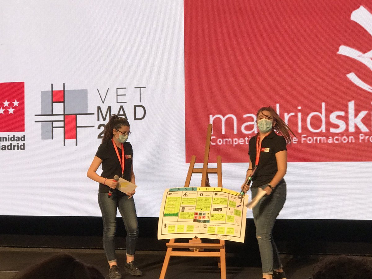 Emprende_Rua's tweet photo. Estupendo trabajo de Tania y Amanda en las MadridSkills de emprendimiento, consiguiendo la 🥈 ( 2do puesto) . Ha sido un gran día para visibilizar la labor en emprendimiento realizado por el colectivo de FOL 🚀🌈 https://t.co/wFKKOx1zUT