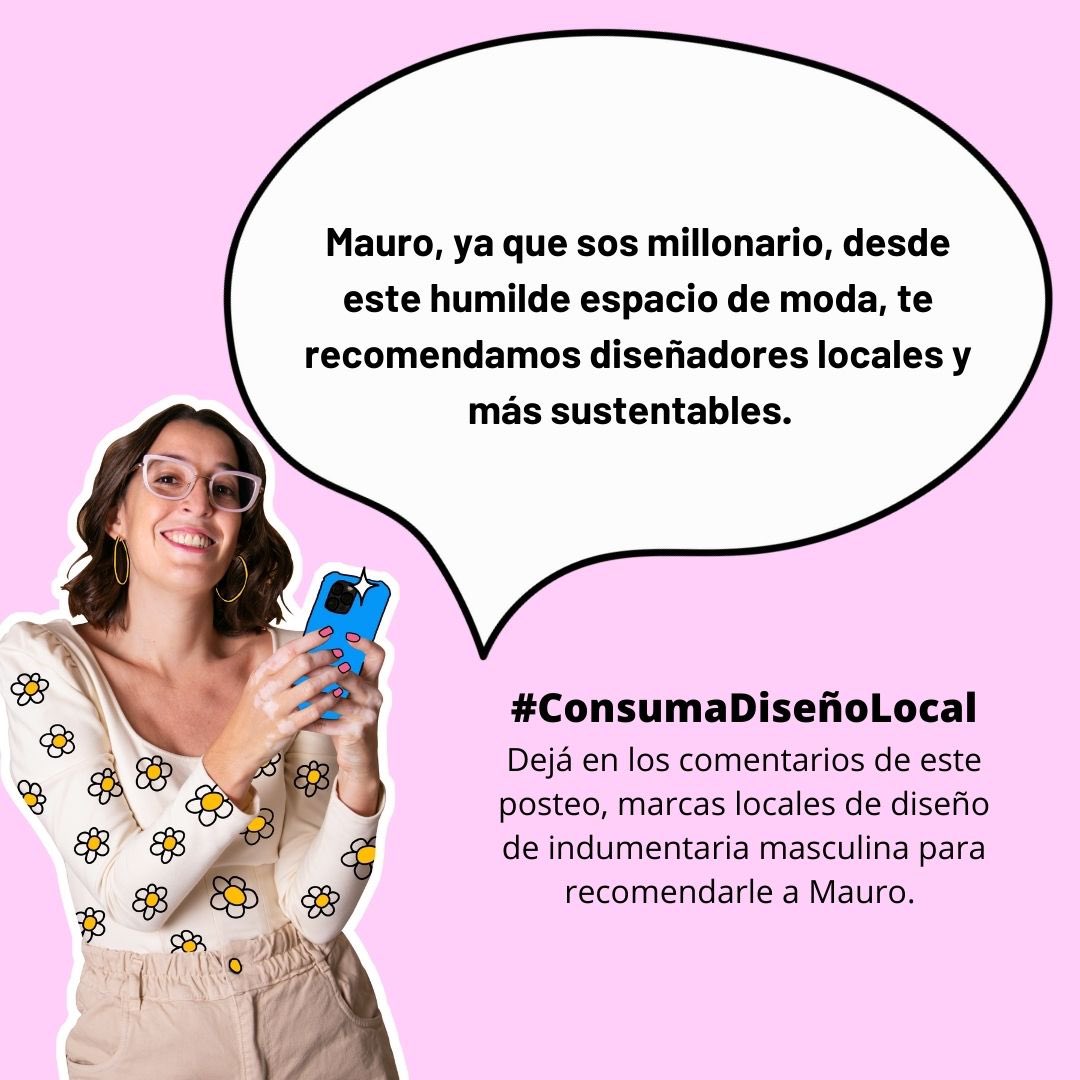 LE RECOMENDAMOS MARCAS LOCALES A #MAUROICARDI asi se vuelve un consumidor MAS SUSTENTABLE? #WandaGate