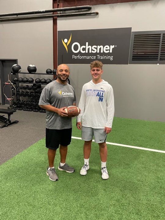 Patrick Gisclair. South Lafourche HS Starting QB. (Client of The Quarterback Lab since June 2021). Glad to know I’m making a difference…⁦<a href="/PGisclair/">Patrick Gisclair</a>⁩ ⁦<a href="/MikeDetillier/">Michael Detillier</a>⁩ ⁦@OPTsouth⁩ ⁦<a href="/OPTnorth/">Ochsner Performance Training</a>⁩ ⁦<a href="/OPTBatonRouge/">OPT-BR</a>⁩