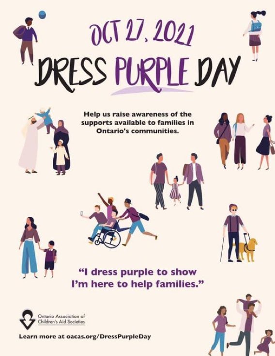 StAnthonysChalk's tweet photo. @StAnthonysChalk don’t forget to wear your purple tomorrow.  Let’s show our support and care https://t.co/TiBOch2ZlA