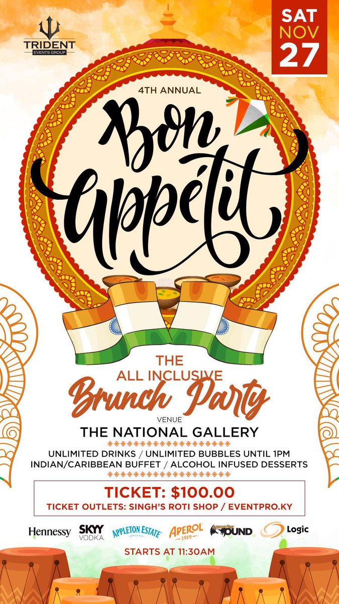 DJMOSES_PROPHET's tweet photo. Get your tickets now! This will be a sold out event https://t.co/UJ0UyUkFsA #BonAppetit #TridentEvents https://t.co/oFOW1gT2Fc
