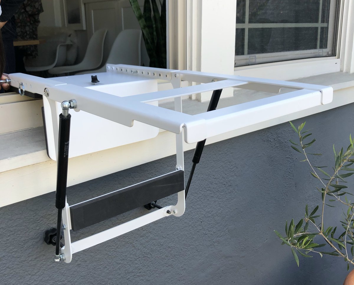 gradientcomfort's tweet photo. "I feel inspired by the most random things,” says Grace, our Hardware Product Manager.
“Our first installation bracket prototype was inspired by a parking garage door I saw while walking to work.”
Check out the prototype & current version in action!
#WeAreGradient #WomeninSTEM https://t.co/sMoSnC5Hbf