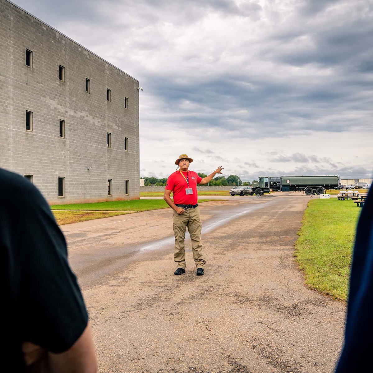 The Tanker Crash Scenario at #UTAC2021 recreated the scene where a tanker truck full of hazardous materials collided with a sedan.