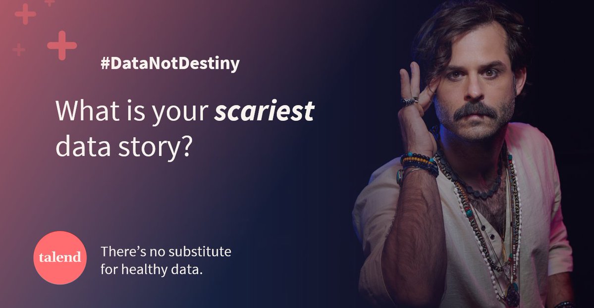ChristalBemont's tweet image. 🤔 Do you have a scary (lack of) #data story?

Let us know what it is using #DataNotDestiny &amp;amp; our @Talend team will share out our favorites! bit.ly/3zvyT4I 

#DataNotDestiny #ChiefDestinyOfficer