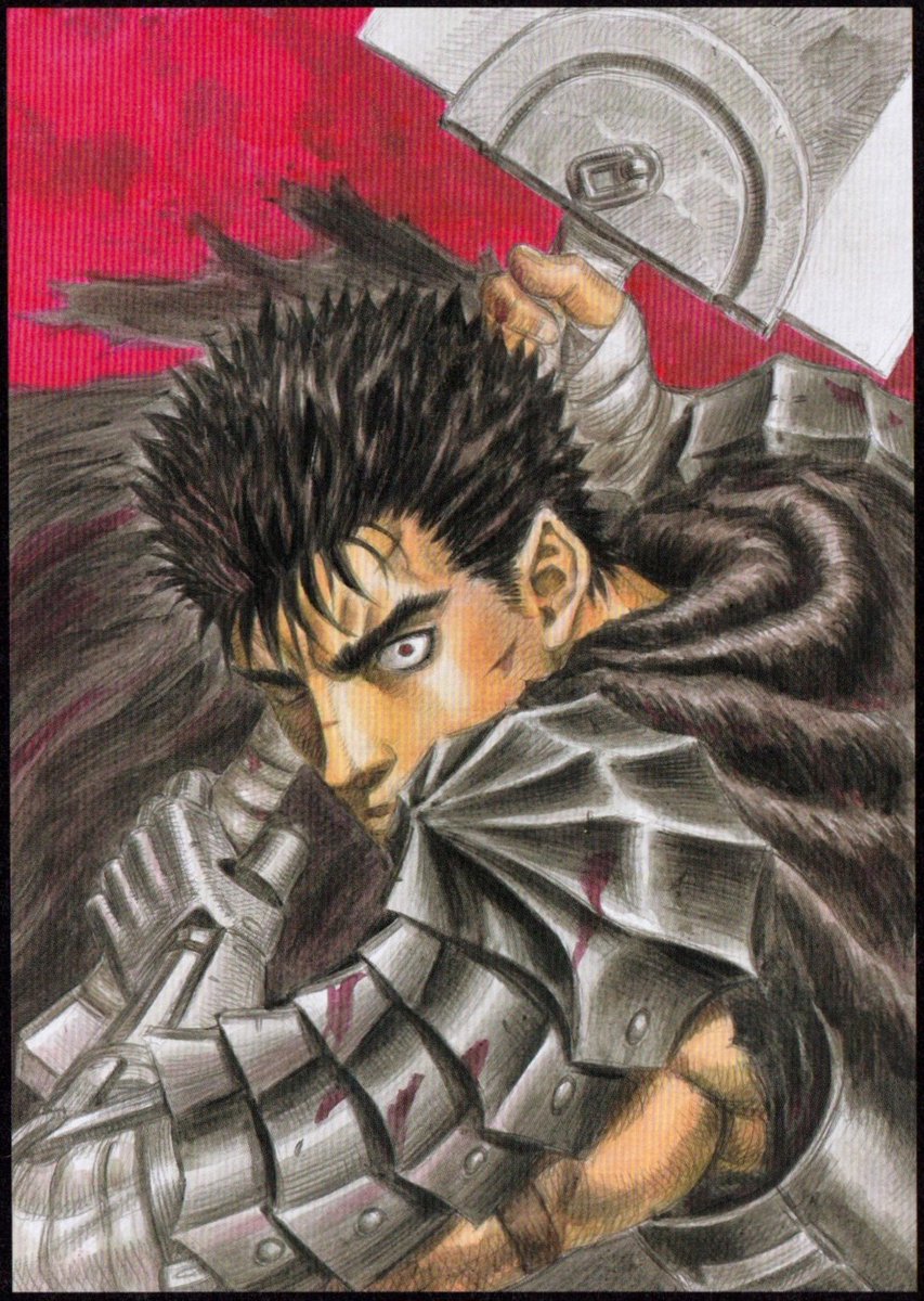 Art Printing Comparison Berserk TCG BK1 - Parallel/Rare Card 046
