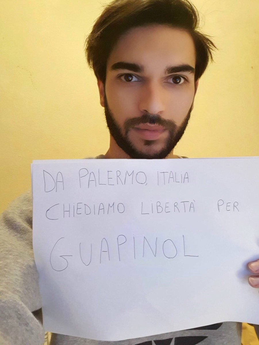 Campaña de acción global. 
Desde todos los rincones del mundo 🇭🇳 🇦🇷 🇳🇮 🇮🇹 exigimos: ¡Libertad para los defensores de Guapinol! 

Defender el agua no es un delito. 
#GuapinolResiste 
#LibertadParaGuapinol