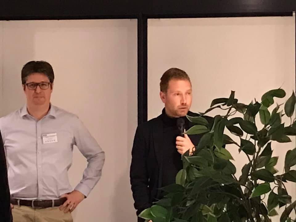 NicolasPoilleux's tweet photo. Inauguration des nouveaux locaux de @skiplyfrance , avenue de Saint Simon à #AixlesBains ! 
Une start up innovante créée en 2015 par Jérôme Chambard et Sébastien Moulis, Skiply conçoit des bornes de sondage ! 
#FrenchTechInTheAlps https://t.co/zk43KDowk3