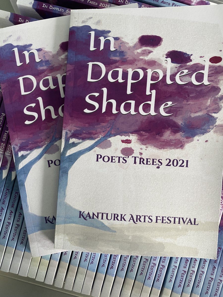 Poets' Trees installation book In Dappled Shade is now on sale 
kanturkarts.ie/in-dapple-shad…
#Poetry #Kanturk #PoetsTrees
