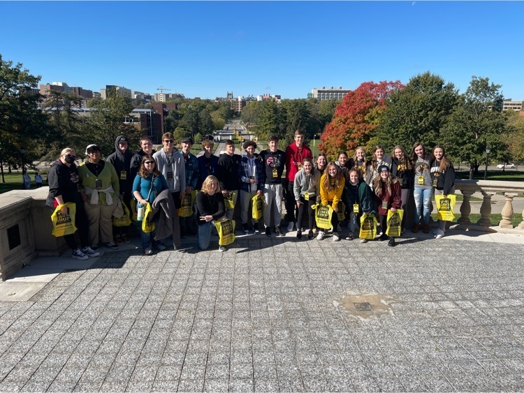 kuch_jr's tweet photo. Had a great day with these seniors, as we got a tour of the University of Iowa campus! Have some future Hawks in here for sure! #futurehawkeyes https://t.co/jHJQrSsgkq