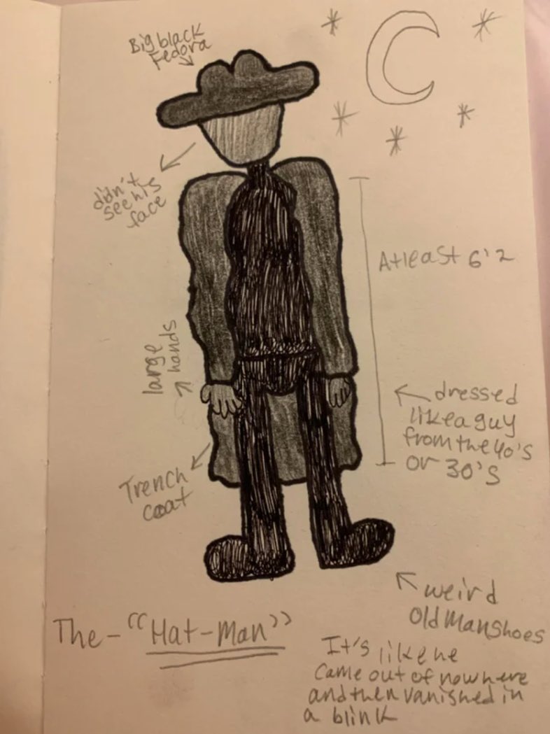 PhilSinclair_'s tweet photo. A BRAND NEW episode of the ‘Phil Sinclair Investigates Podcast’ is now available on Apple, Spotify, Google and Amazon Podcasts, Absolutely FREE.

The episode I focus on the phenomena of ‘The Hat Man’ and it’s connection to Sleep Paralysis. I hope you enjoy the episode. https://t.co/U3tM9BM2dH