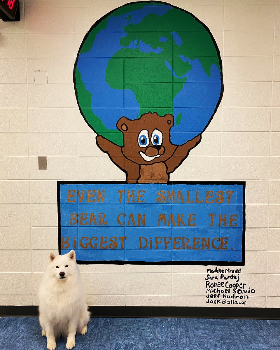 …and this little Bear does! Join me in my quest to spread love, kindness, and smiles 💙 every little bit makes a difference! <a href="/LZHSBEARS/">LZHS BEARS</a> <a href="/ErinDeLuga/">erin</a>