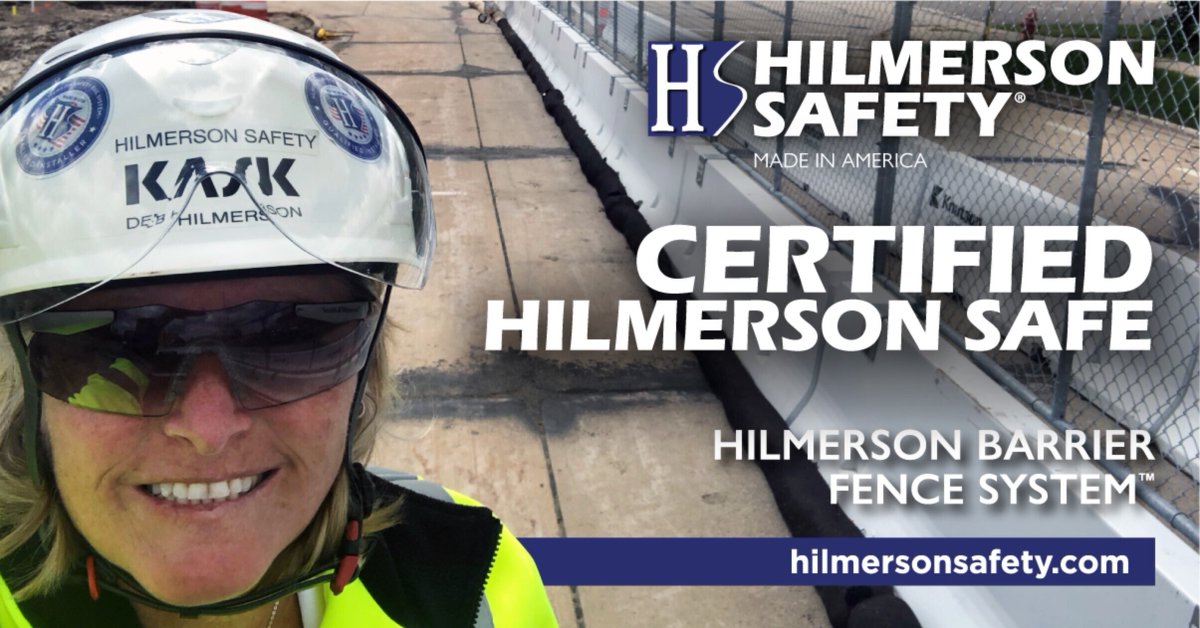 Hilmerson Barrier Fence System™ will simplify attaching fence panels to barriers, preventing recurring damage to your barriers, and installation is quick and easy! 

Get Certified Hilmerson Safe!
952.239.0125
wu.to/zDtdWE

#constructionfence #barrierfence #barrier