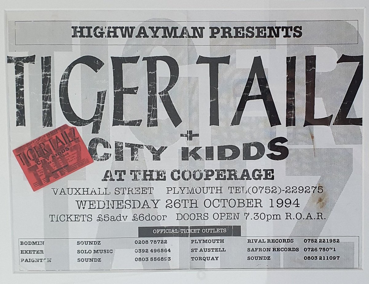 decibelshower's tweet photo. 27 years ago tonight! Tigertailz played The Cooperage in Plymouth with their Tate, Hooker, Danaher, Skinner line-up. 

The latter three now play together in the fantastic @BKMessiahs kicking out metal jams in the same vein as that classic 'Wazbones' era Tailz! 
@KimHookeromg https://t.co/ZMAx6SJqjR