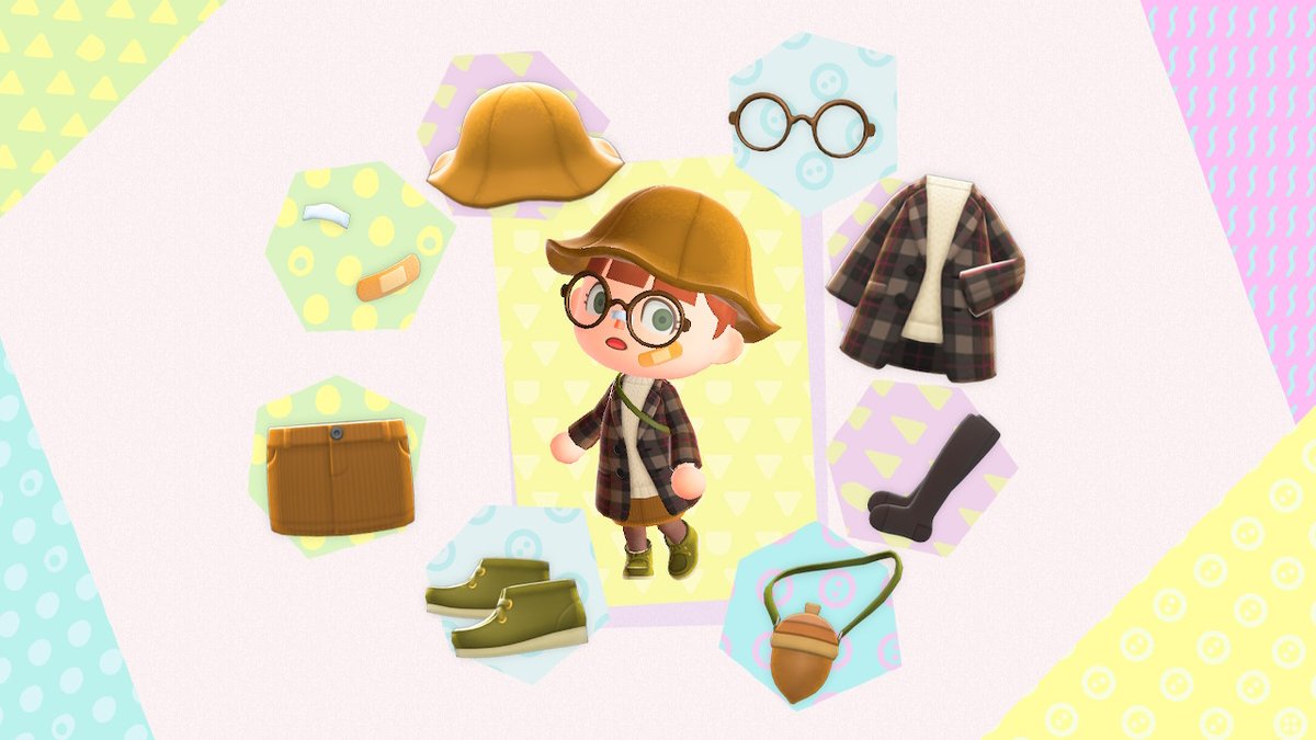 emeraldinsel's tweet photo. autumn outfit ideas #acootd #AnimalCrossing #ACNH #NintendoSwitch https://t.co/Jz30FDph2q