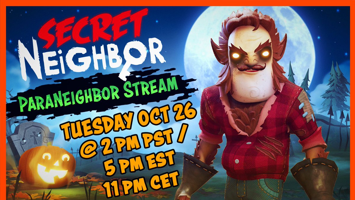 Hello Neighbor Games - 🎃Stop in for a spell! The Secret Neighbor