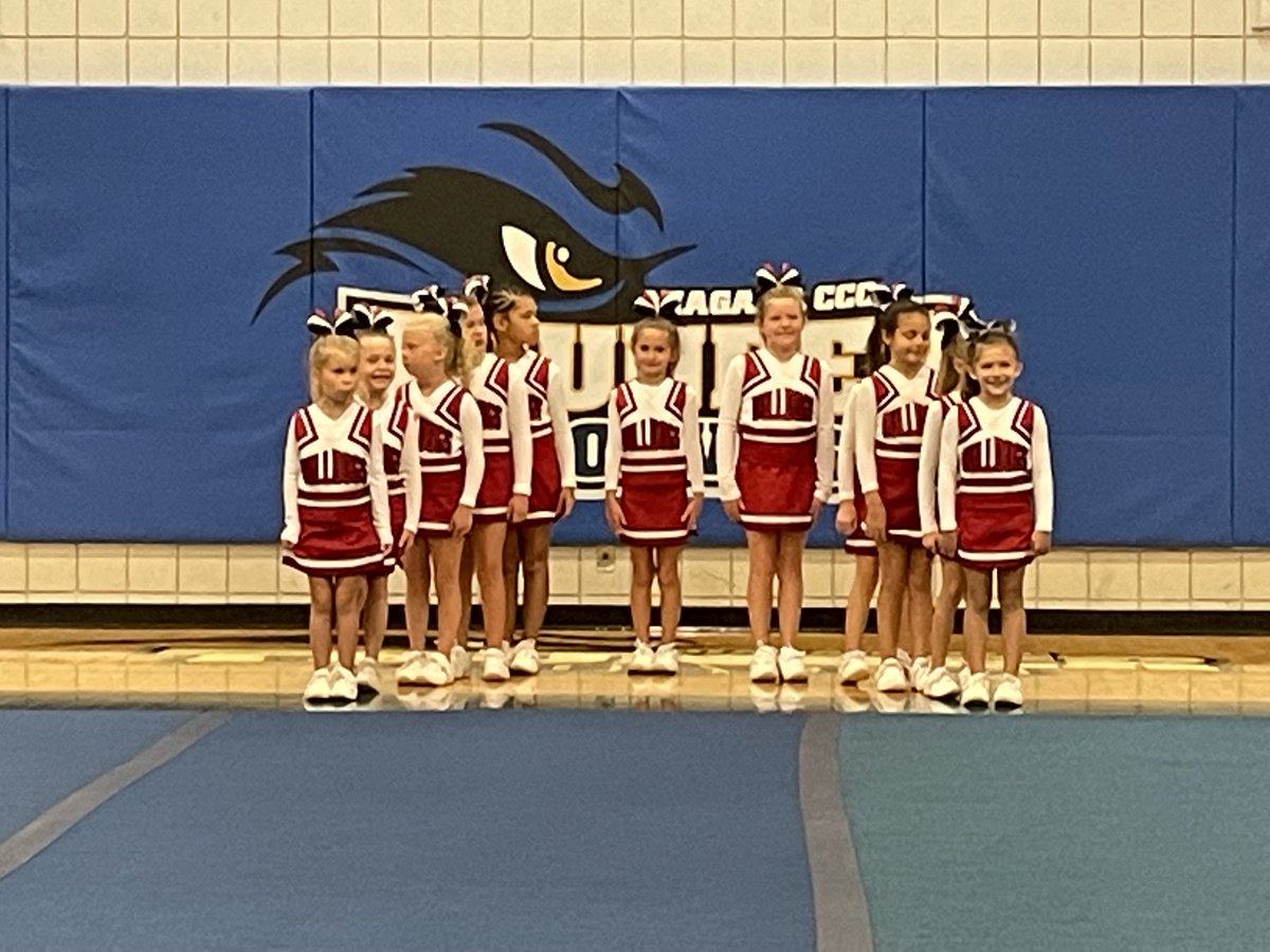 ClarenceBulldog's tweet photo. Congrats to our cheer teams, JV &amp; Varsity taking first place and freshman in second place (by only one point!) at the cheer competition at NCCC this weekend! https://t.co/GoA1JjfNEn