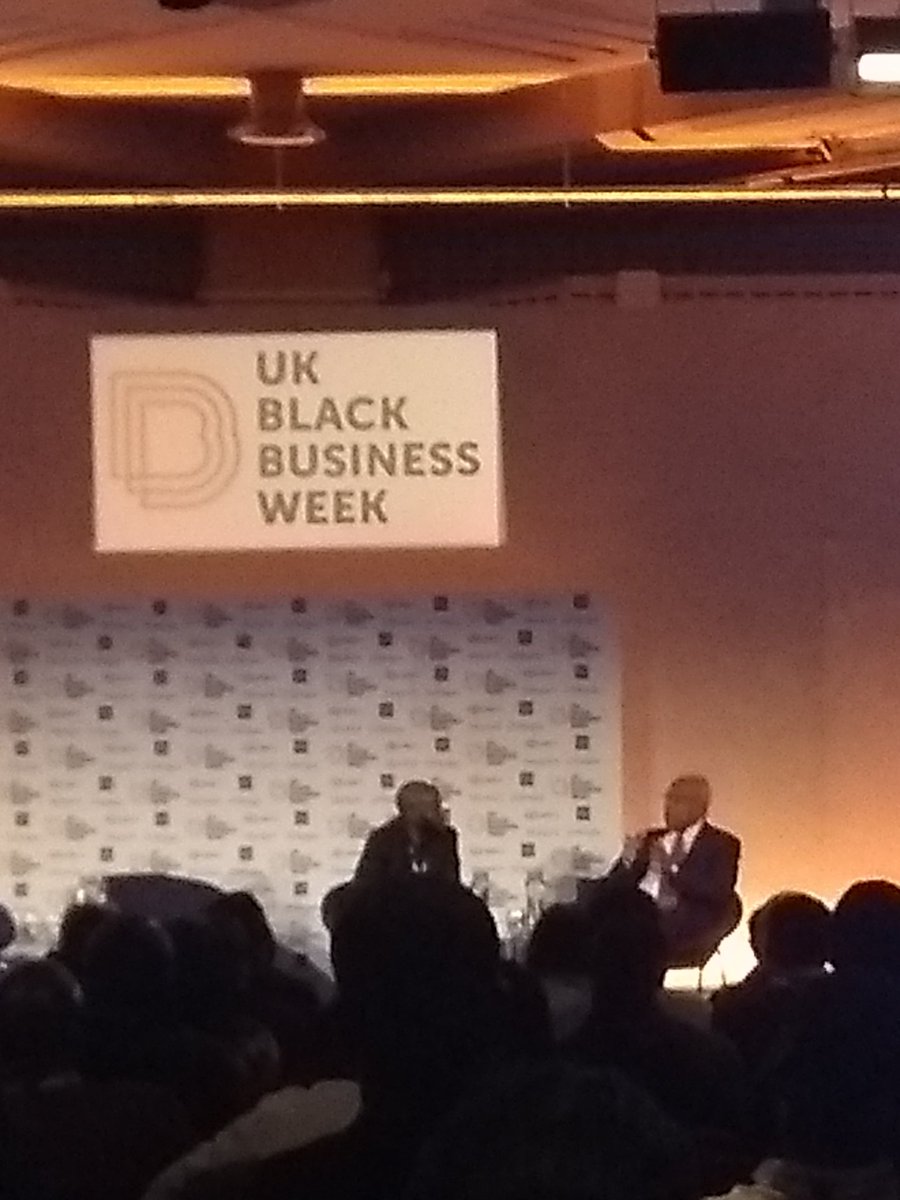 UK BLACK BUSINESS WEEK @ Queen Elizabeth ll Conference Center. Hearing many inspirational people speak out about their journeys of work &amp; to hear Sir Trevor MacDonald, giving his advise at the end just topped the evening off  #BlackHistoryMonth #ukbbweek #ukbbshow #ukbbs21