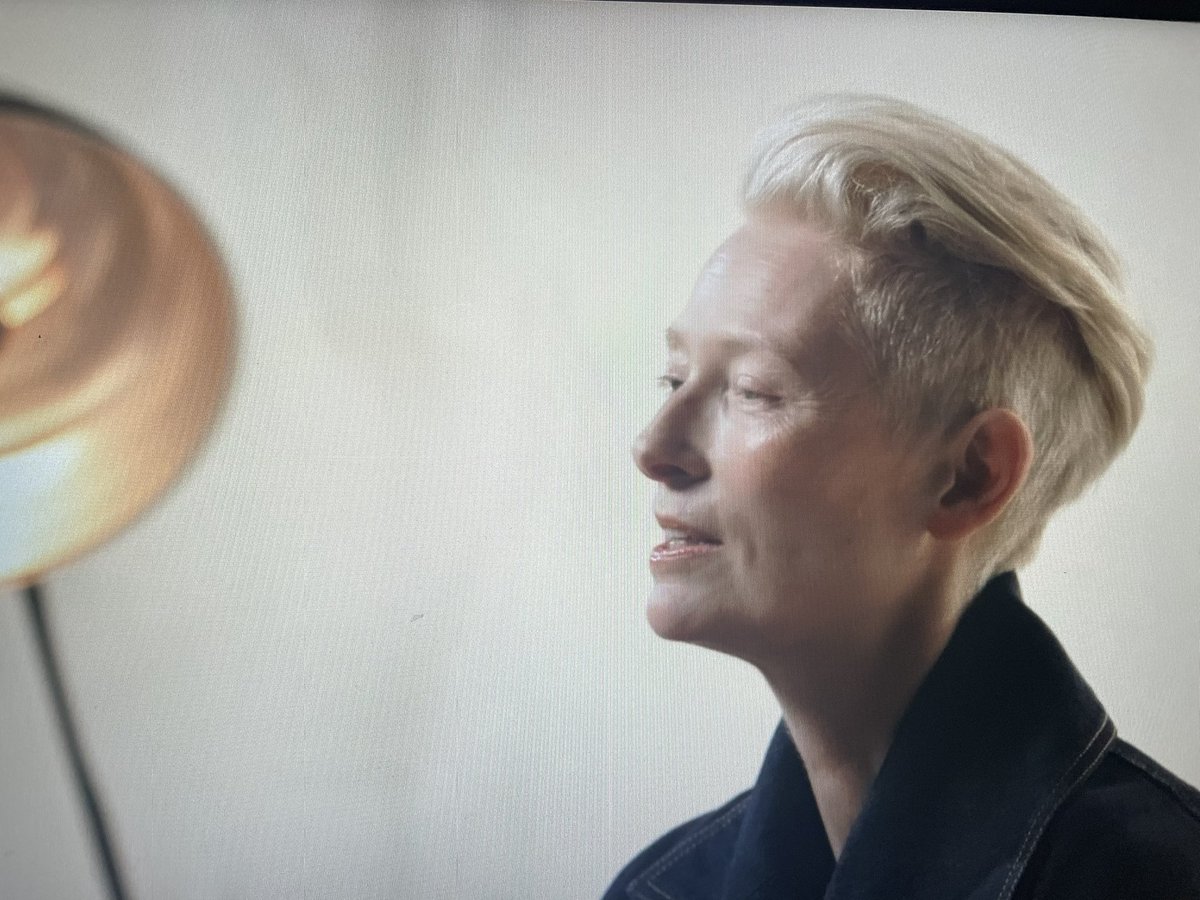 The amazing Tilda Swinton. Nourish Life. #AdobeMAX2021