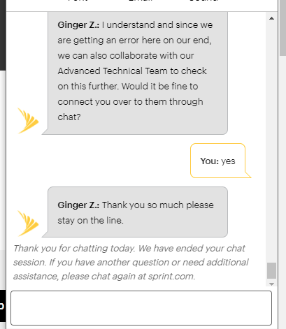safetyguy14's tweet photo. @tmobilehelp your support intentionally abandoned me; pretty great look https://t.co/62A3aCGl5g