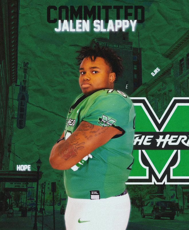 jalenslappy's tweet photo. COMMITTED! #GoHerd #WeAreMarshall https://t.co/GuujYl4WBp