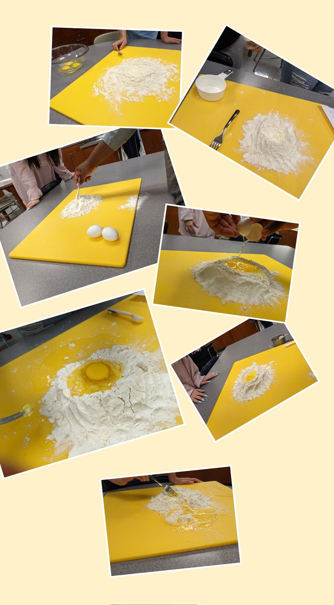 fcseteach's tweet image. Day 1 of our  🍝 lab. Day 2 pasta machines and homemade sauce. #WorldPastaDay  #pasta  #sayyestofcs #FCS