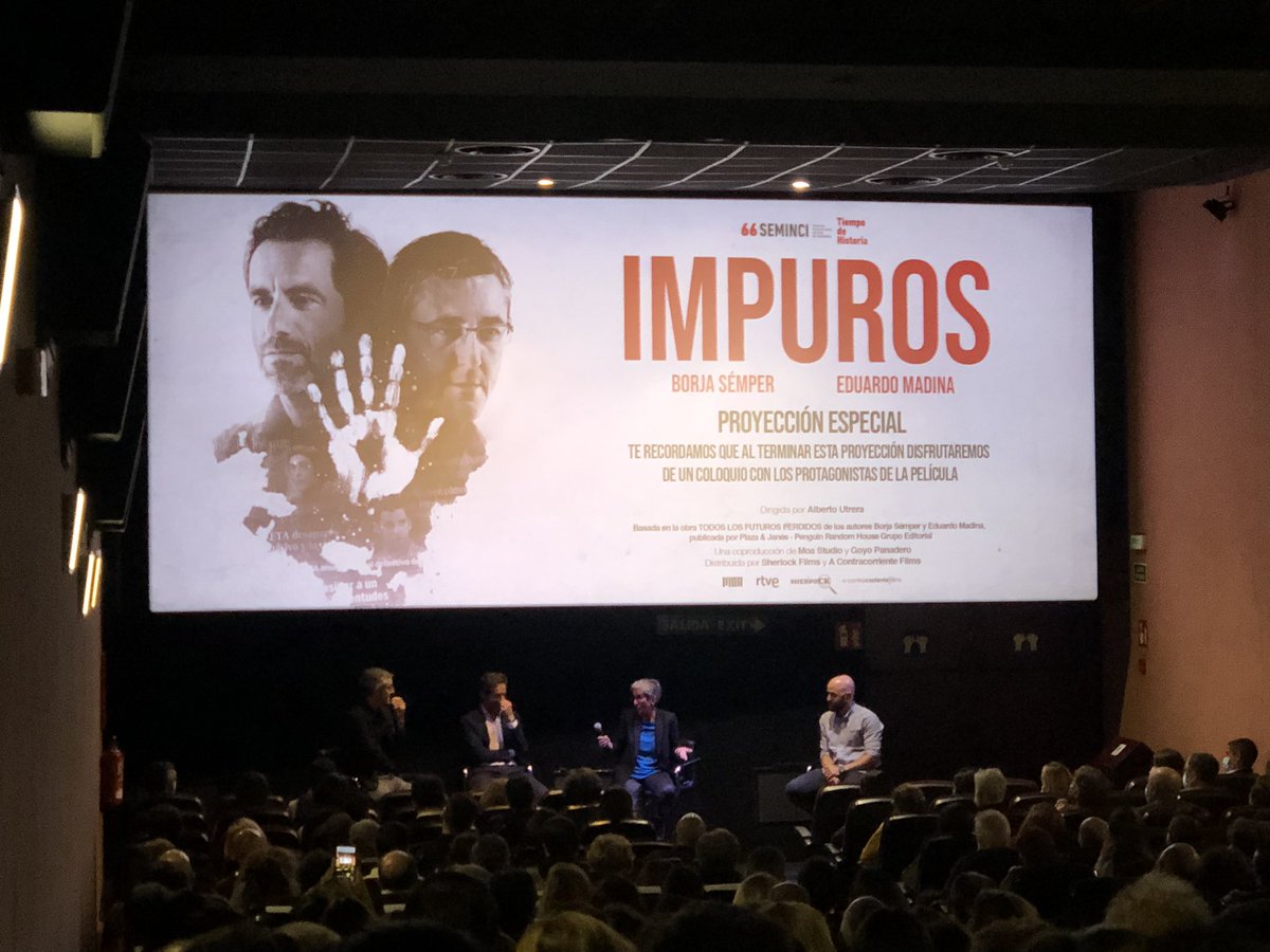 alex_d_b's tweet photo. A partir de este viernes en los @CinesVerdiMad proyectan #Impuros y no os la puedo recomendar con más insistencia. Una película necesaria que todos deberíamos ver.
Enhorabuena @AnaFolgueira @gpanadero @bsemper @EduMadina y todo el equipo implicado. Enhorabuena y gracias!! https://t.co/oUfRVeiNVo