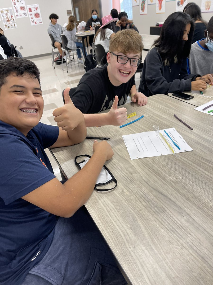RandleHealthCTE's tweet photo. Have a class Halloween 🎃 party but make it TEKS based 🤪 Muscle Anatomy Twizzler Lab today for @RandleHS Medical Terminolgy Students! 👻 We ended lab with class Halloween Treats! 🎉🖤🤍🦁 @LamarCISDCTE @lcisdbetheone #RandleExcellence #HealthScience #MuscleAnatomy https://t.co/NH0WdIaez0