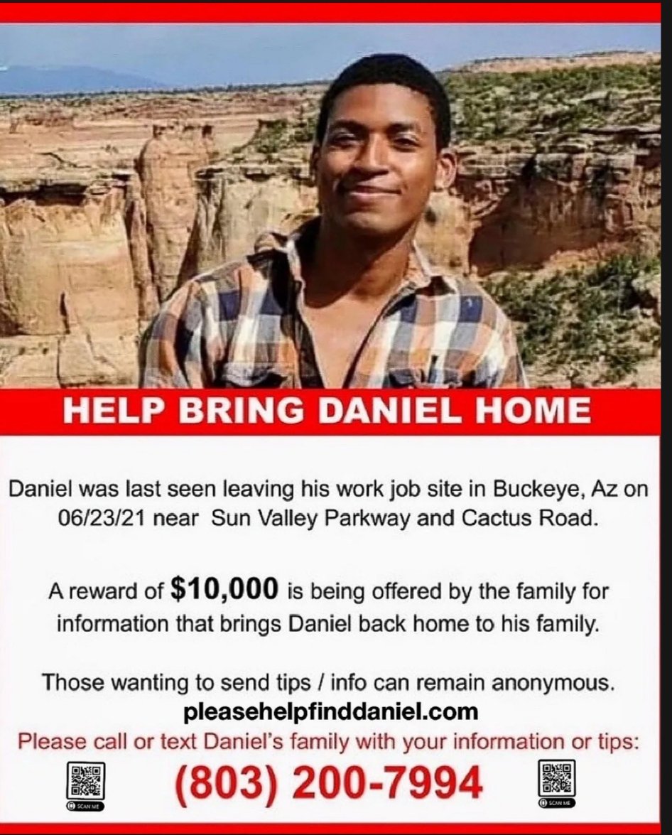Ms_Honeyy's tweet photo. Please Help in the Search for Daniel Robinson by Retweeting for the Family ❤

#DanielRobinson #Missing #NEWS #CNN #DanielRobinsonMissing #NEWSUPDATE #MissingPerson #Arizona #MissingPersons #Police #Retweet https://t.co/baPXSEif6u