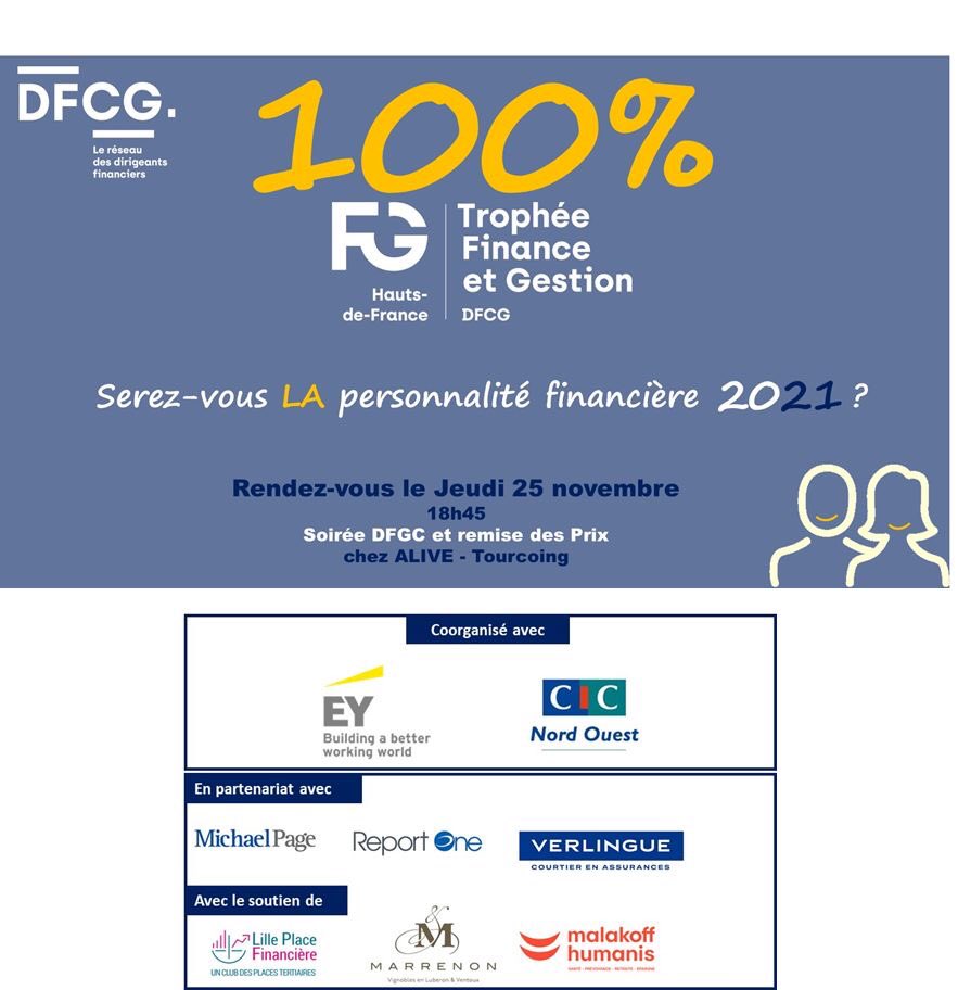 <a href="/Lille_Place_Fi/">LillePlaceFinancière</a> est partenaire du prix du Directeur financier de l’annee 2021 Hauts de France <a href="/DFCG_HDF/">DFCG Hauts de France</a> <a href="/hautsdefrance/">Région Hauts-de-France</a> @CCIGrandLille <a href="/CCI_hdf/">CCI Hauts-de-France</a> @MEL_Lille <a href="/LPT_CCI/">Les Places Tertiaires</a>