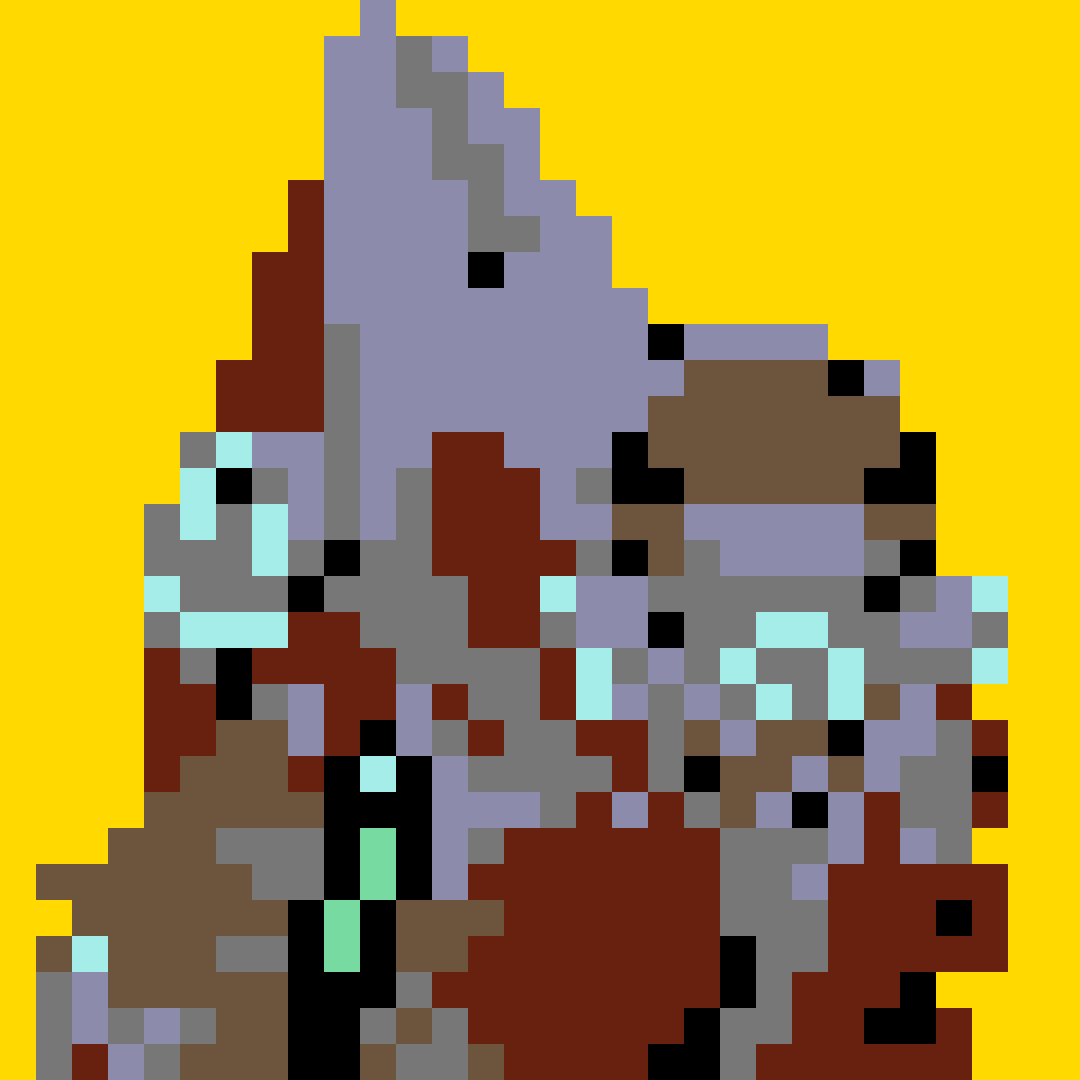 brknpxls's tweet photo. GRNT
RCLMR CLLCTN item 1/5
Inspired by a Grunt from the Halo universe

#halo #covenant #bungie #343
#nft #collectible #opensea
#pixelart #cryptoart https://t.co/dbMsr34edM