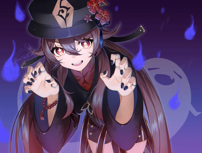 もうすぐ会いにいくからね!
#GenshinImpact #HuTao #原神 

胡桃復刻おめでとう～! 